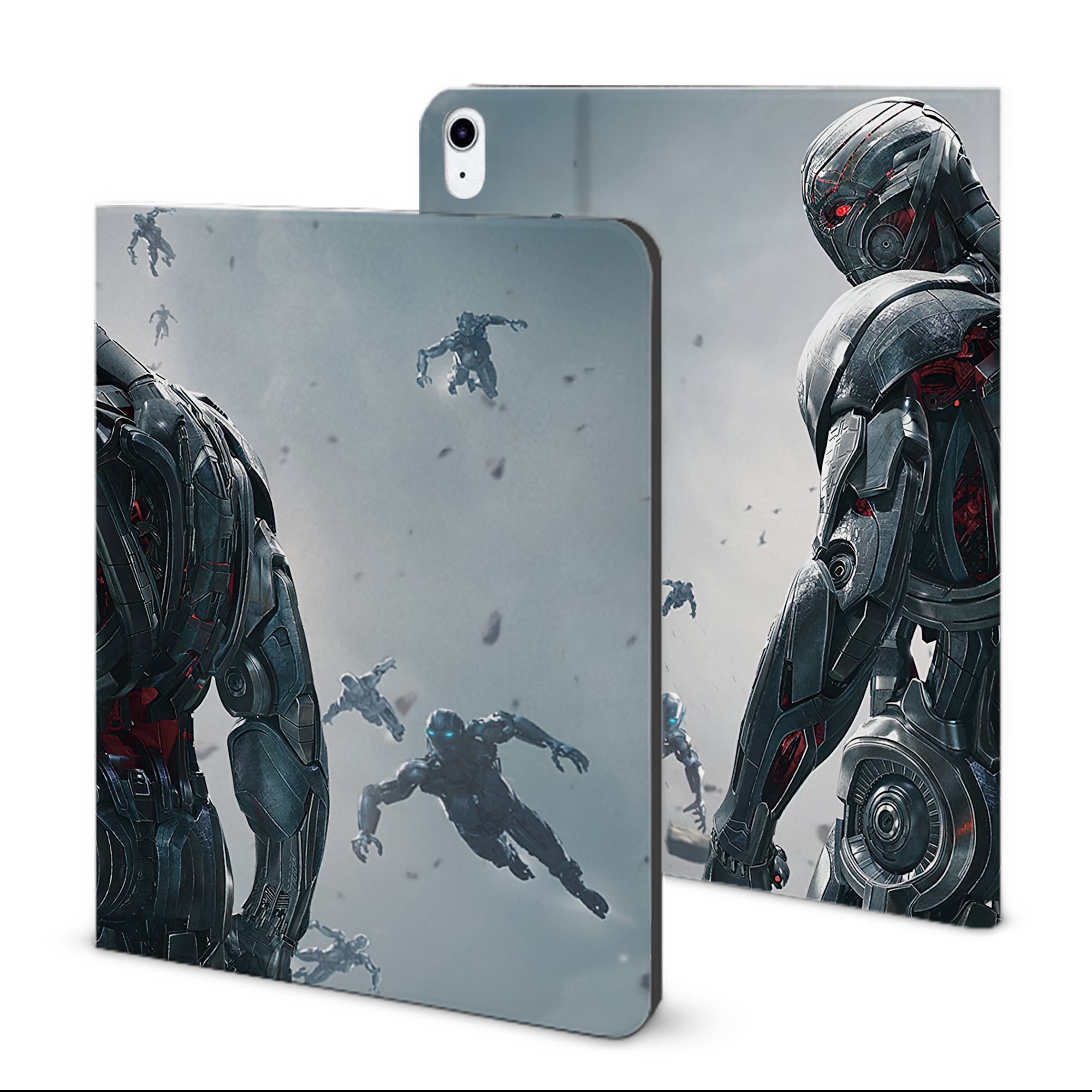 （画像用） アベンジャーズ The Avengers IPad ケース ブック型 PUレザー TPU 耐衝撃 軽量 薄型 ペン収納なし 全面保護 IPad 各モデル対応